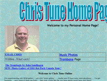 Tablet Screenshot of christune.com